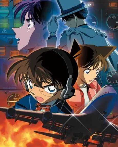 Case Closed: Magician of the Silver Sky cover
