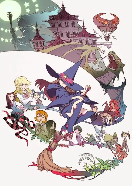 Little Witch Academia cover