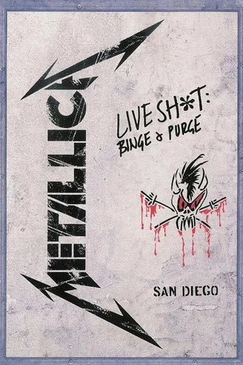Metallica: Live Shit - Binge & Purge, San Diego 1992 cover