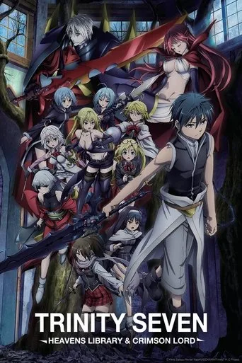 Trinity Seven: Heavens Library & Crimson Lord cover