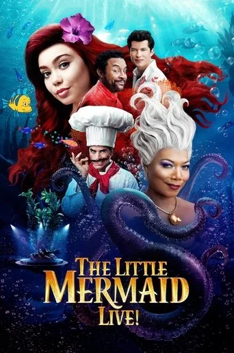 The Little Mermaid Live! cover