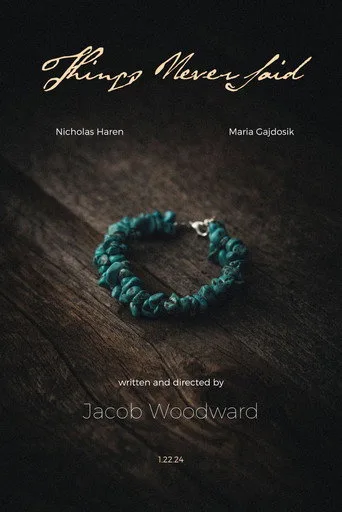 Things Never Said cover
