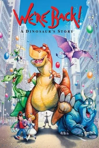 We're Back! A Dinosaur's Story cover