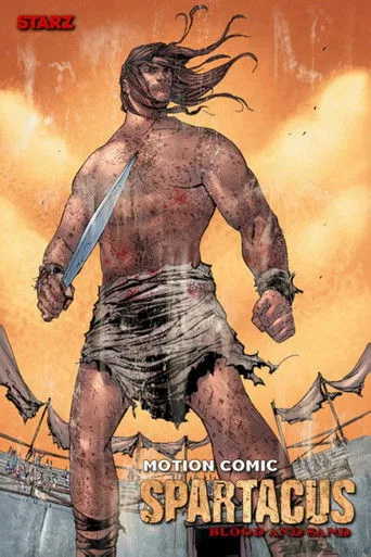 Spartacus: Blood and Sand - The Motion Comic cover